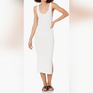 The Drop Women's Yasmin Rib Midi Sweater Tank Dress #623